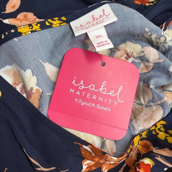 NEW Isabel Maternity Floral Knee-length Dress - Picture 7 of 7